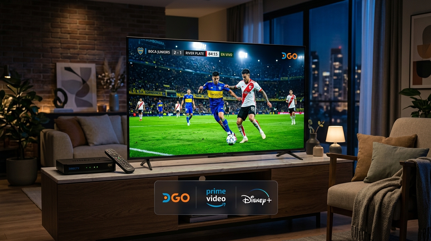 Smart TV DIRECTV 50 4K UHD con Deco HD y plataformas de streaming